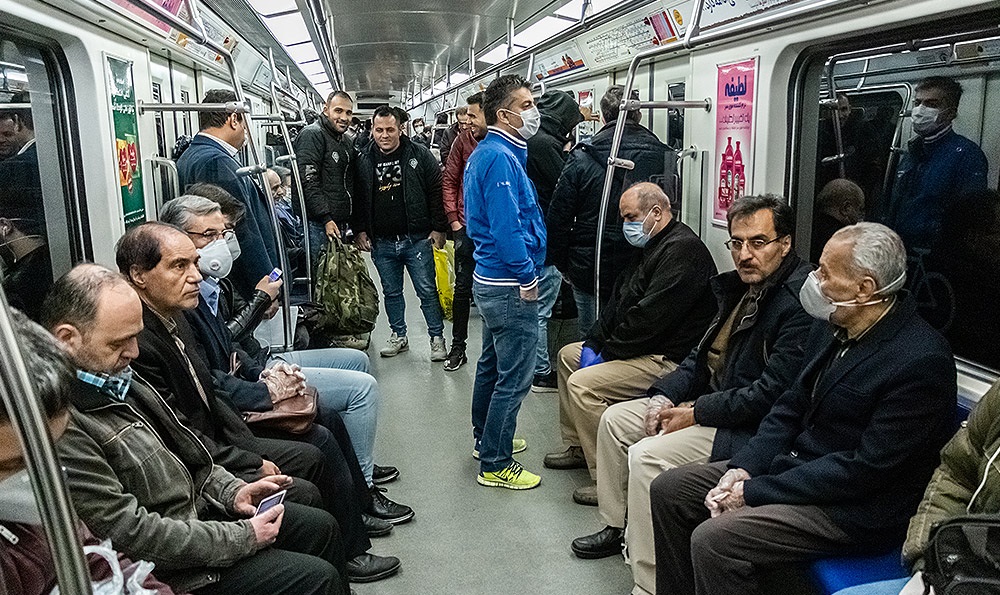 مترو تهران در شرایط کرونایی