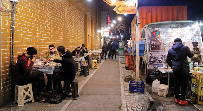 اجاره پیاده‌رو‌های تهران