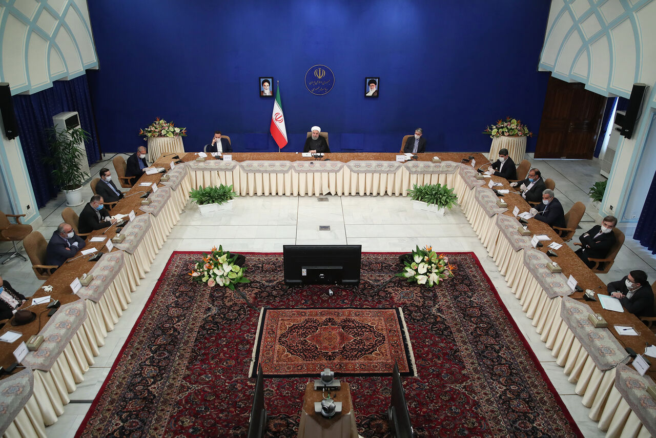 جلسه حسن روحانی با مدیران رسانه