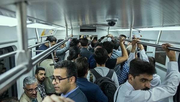 مترو تهران در شرایط کرونایی