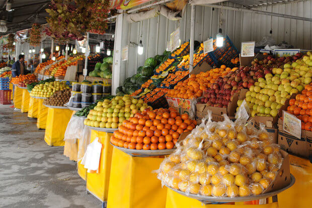 قیمت میوه و سبزی 