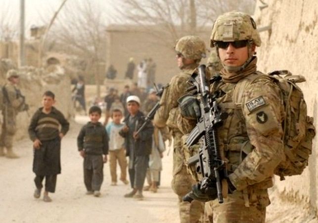 خروج نظامیان آمریکا از افغانستان