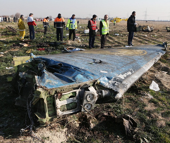هواپیمای سانحه‌دیده اوکراینی