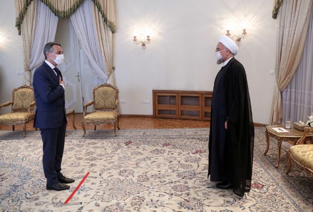 روحانی و وزیر خارجه سوئیس