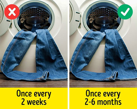 ۹ اشتباهی که هنگام شستن لباس‌ها آن‌ها را خراب می‌کند