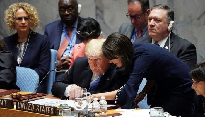 فشار ترامپ به شورای امنیت