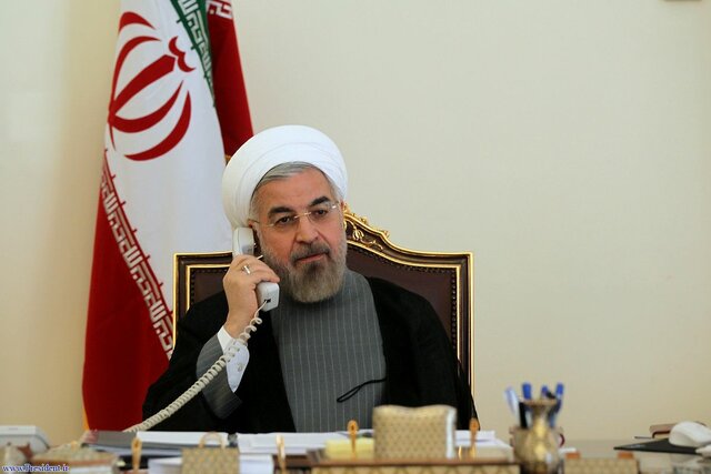 تماس تلفنی حسن روحانی با رئیس جمهور آذربایجان