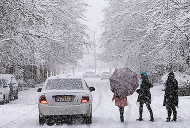 پیش‌بینی بارش باران، تگرگ و برف در استان تهران