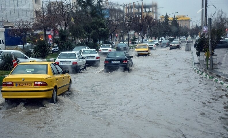 وقوع سیلاب پایتخت
