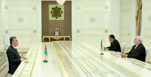سفر ظریف به ترکمنستان