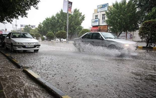 وزش باد شدید و رگبار باران در ۱۲ استان طی امروز