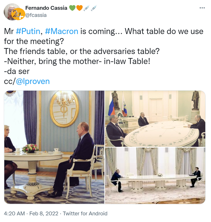 دردسر‌های میز سه متری کرملین/ استقبال سرد از دو رهبر، اما این کجا و آن کجا؟