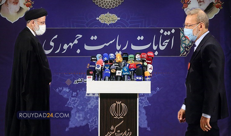 لاریجانی رئیسی انتخابات 1400