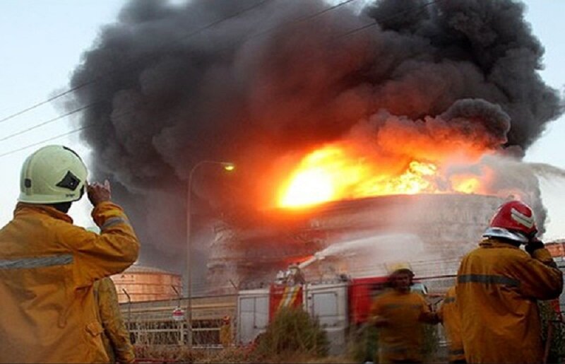 علت آتش‌سوزی‌های تهران