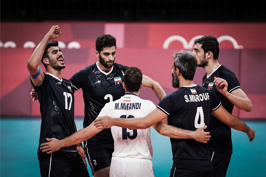 شکست والیبال ایران مقابل ژاپن