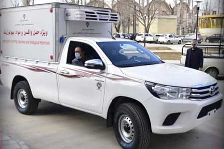 حمله به خودرو حمل واکسن در تهران