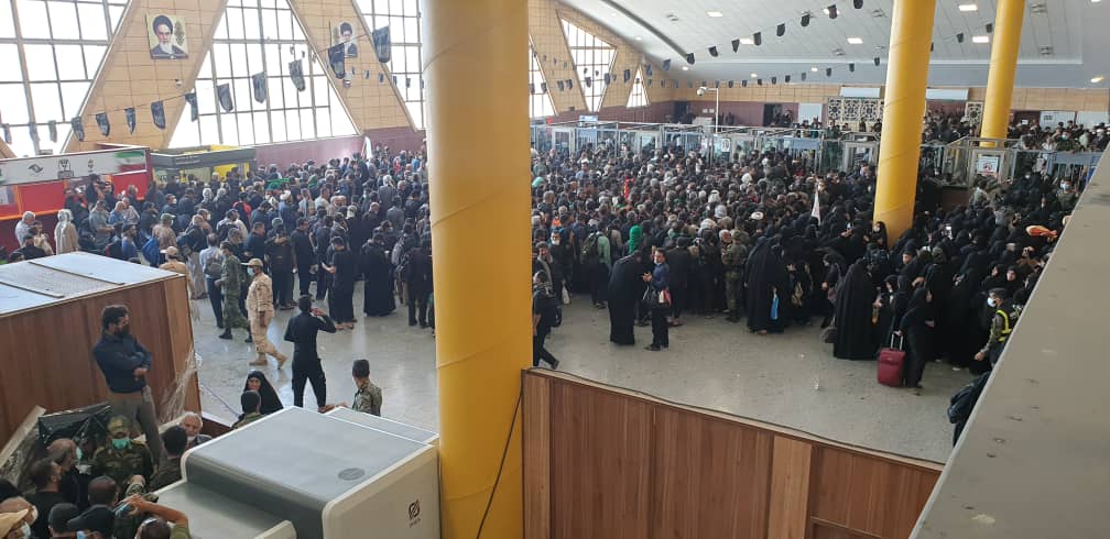 فرمانده انتظامی خوزستان: پنج هزار زائر ایرانی وارد عراق شدند