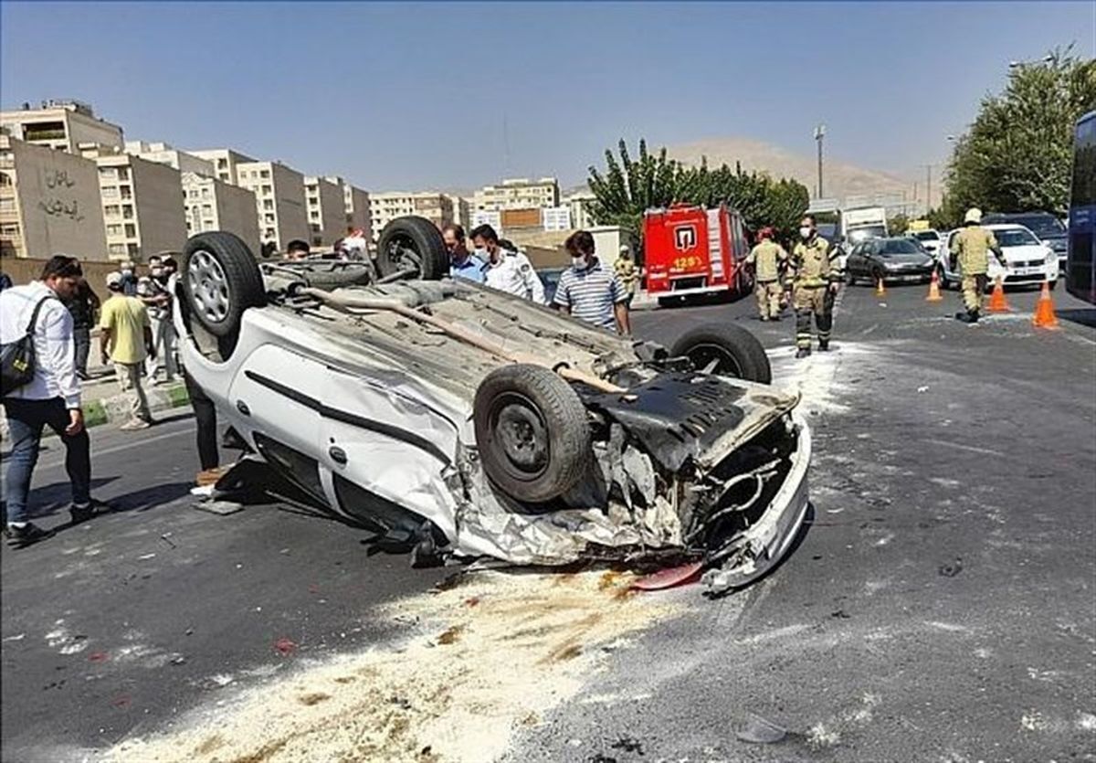 هر ساعت دو ایرانی در تصادف کشته می‌شوند
