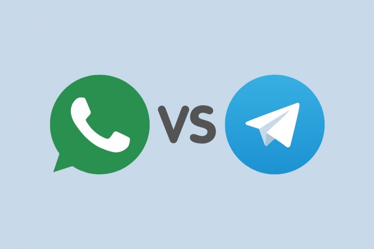تلگرام علیه واتساپ