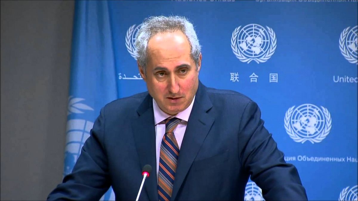 سخنگوی سازمان ملل: نامه اوکراین درباره ادعای استفاده مسکو از پهپاد‌های ایرانی را دریافت کردیم