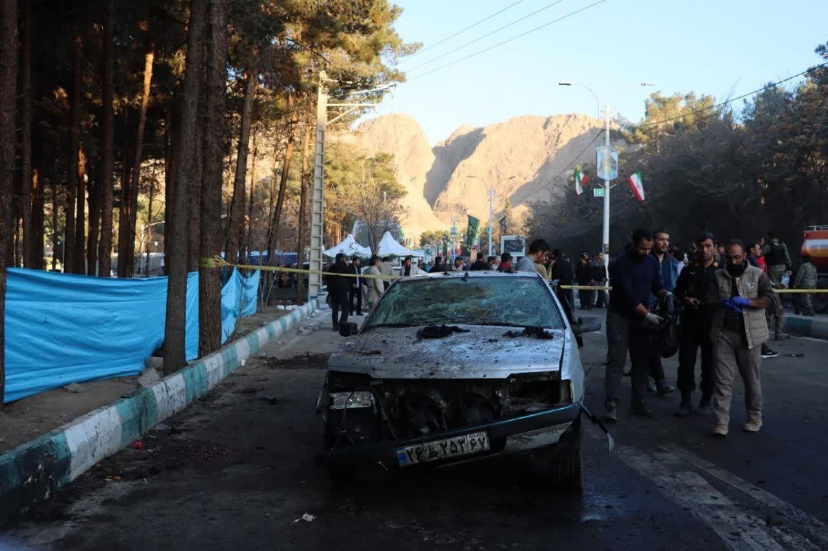ویدئویی پربازدید از شهید محمدآبادی ۵ دقیقه قبل از حادثه تروریستی کرمان