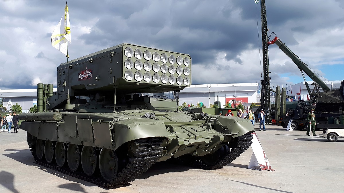 مشخصات سیستم شعله افکن سنگین TOS-۱A روسیه
