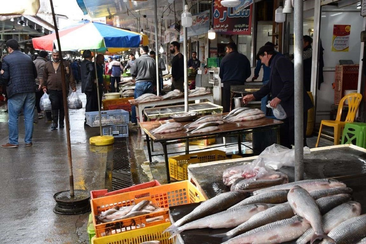 بازار ماهی فروشان رشت