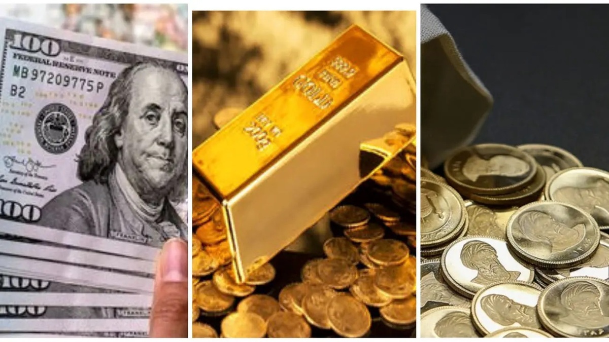قیمت دلار، طلا و سکه امروز ۳ دی ۱۴۰۲