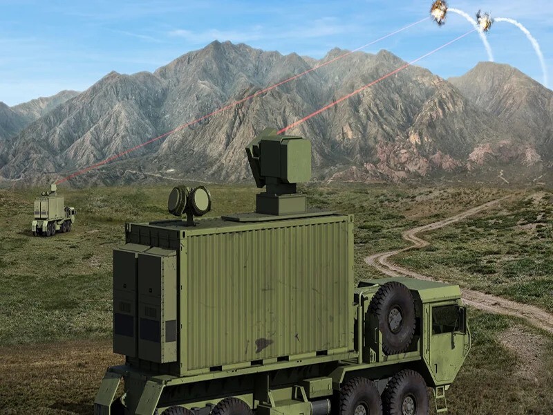 سیستم سلاح لیزری 300 کیلووات آمریکا