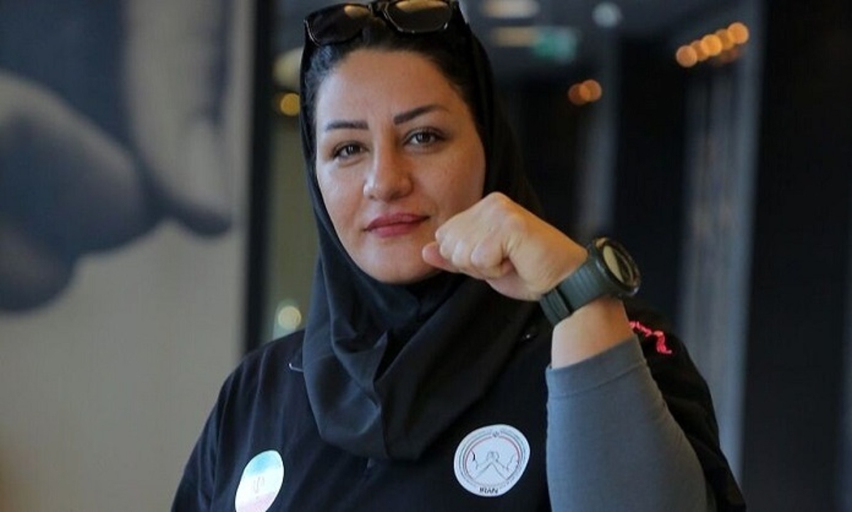 اولین زن طلایی مچ اندازی ایران در آسیا: به خاطر مشخص شدن قسمتی از آرنج مان این رشته را ممنوع کردند