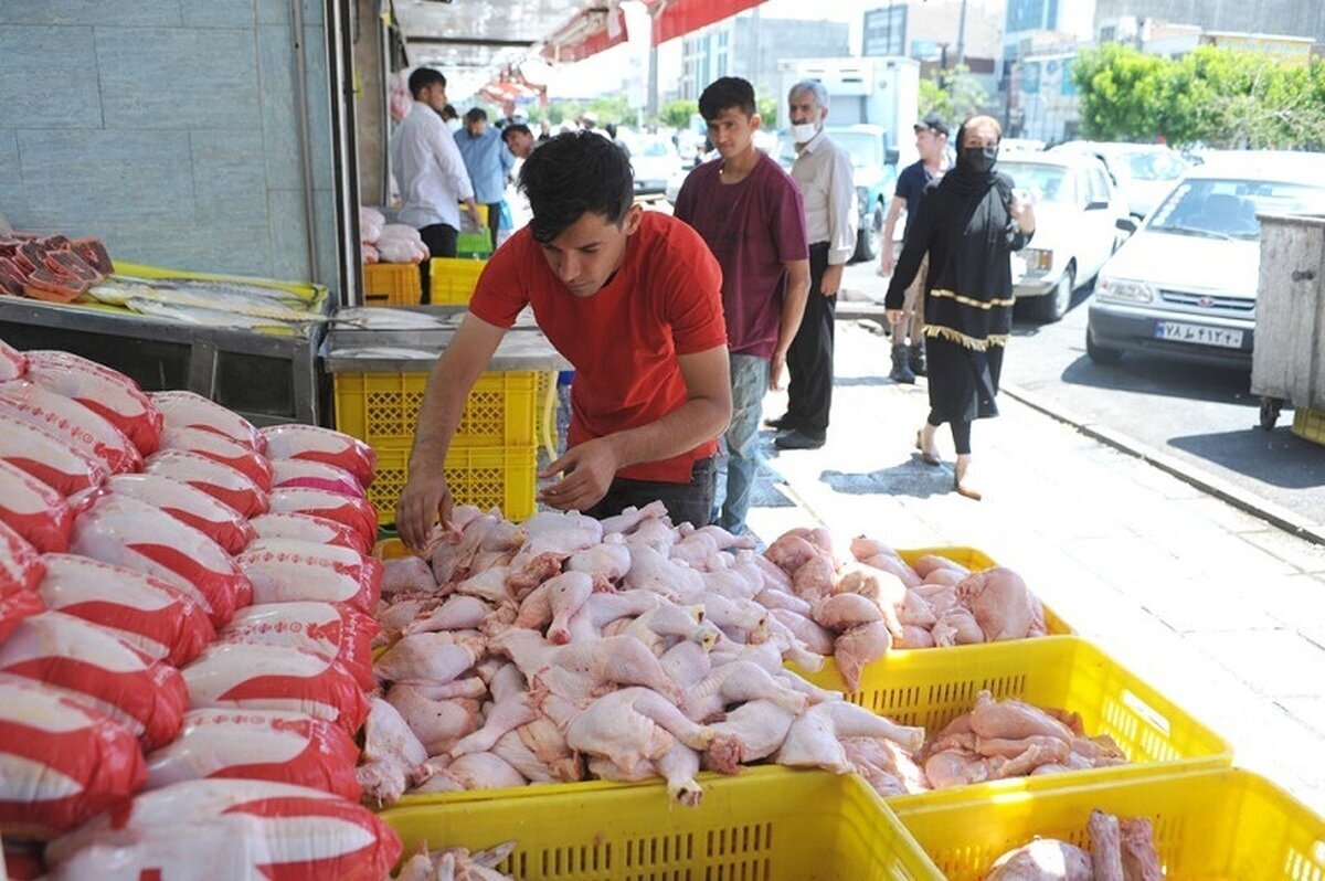 قیمت نجومی مرغ در فروشگاه‌های زنجیره‌ای