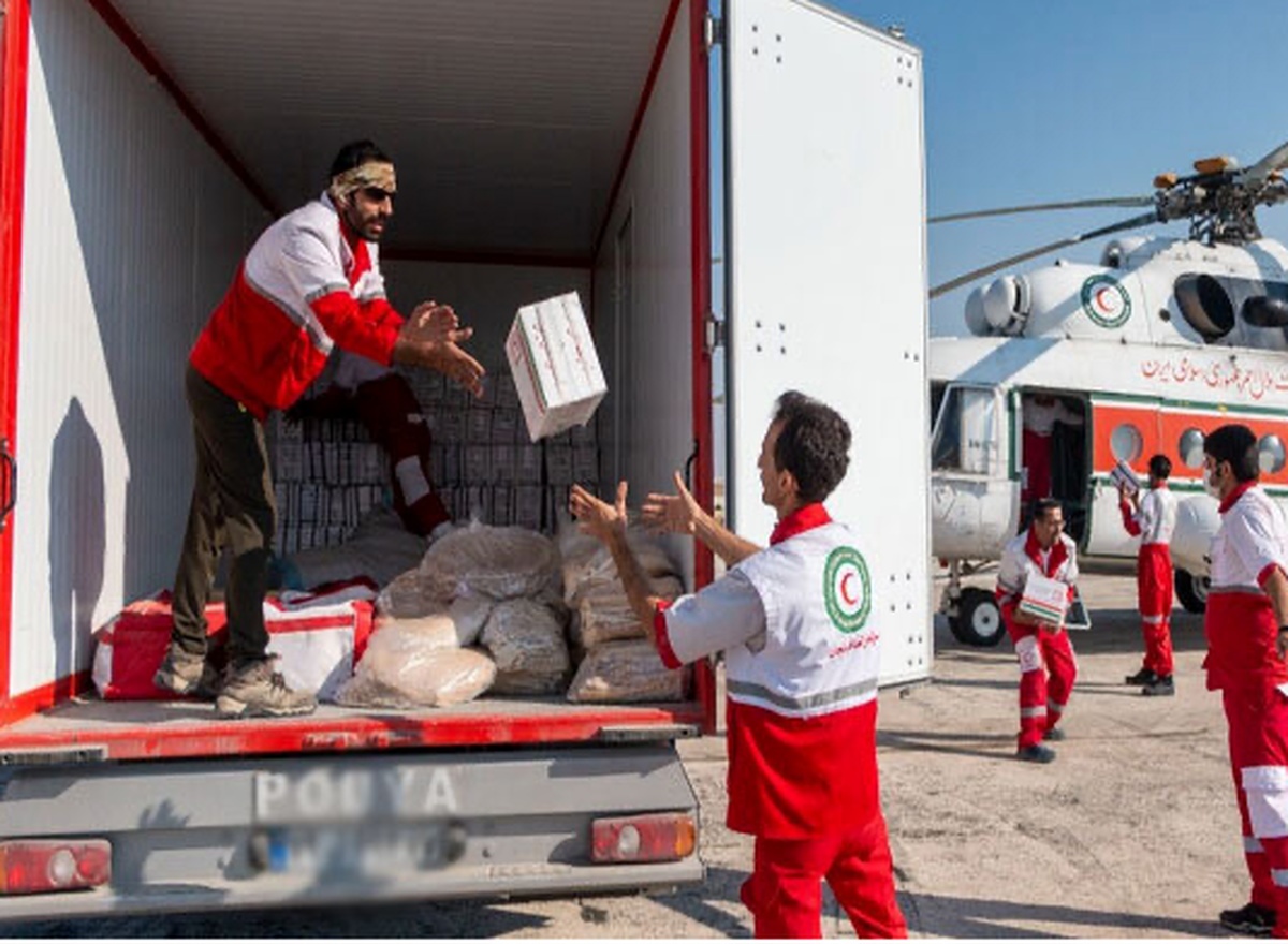 محموله امدادی ایران به افغانستان ارسال شد