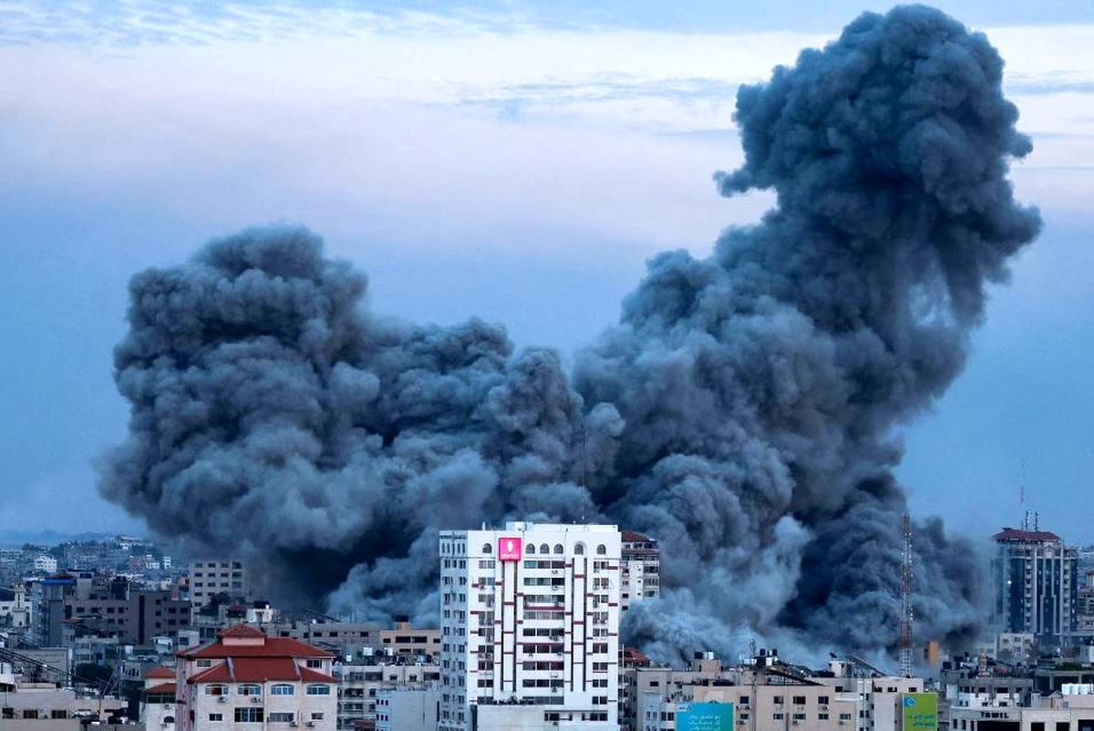 گزارش تلخ خبرنگار اسکای‌نیوز از بمباران غزه