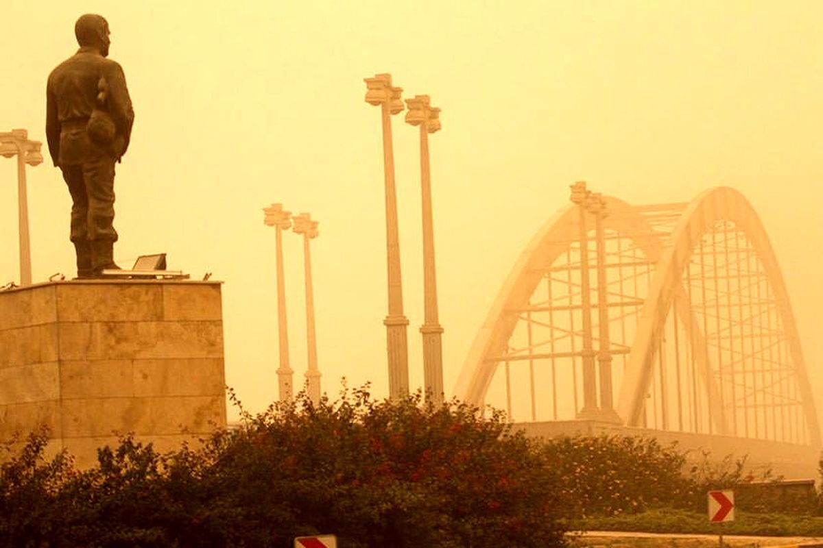 آلودگی هوا ۷۵۰ خوزستانی را راهی مراکز درمانی کرد