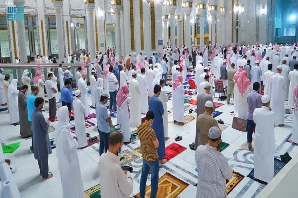 صفوف نماز