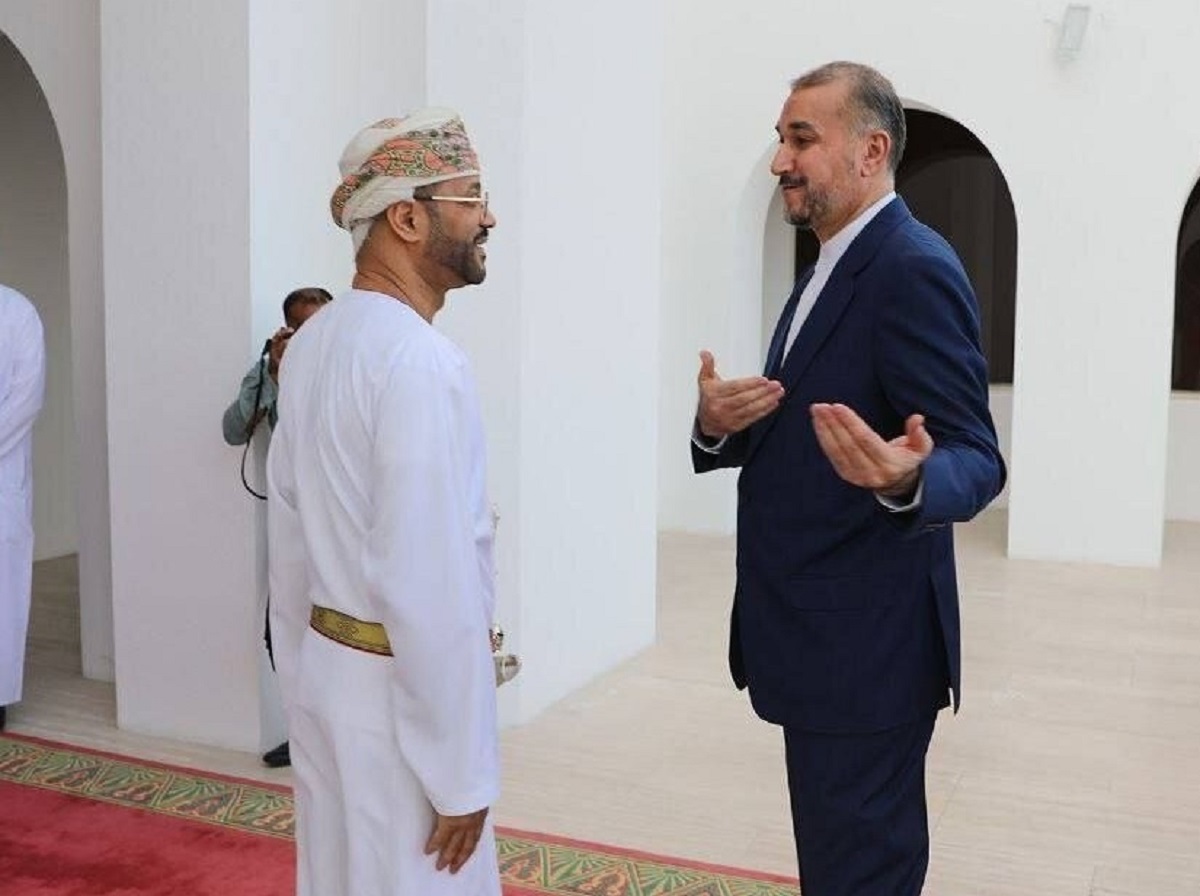 امیرعبداللهیان و وزیر خارجه عمان