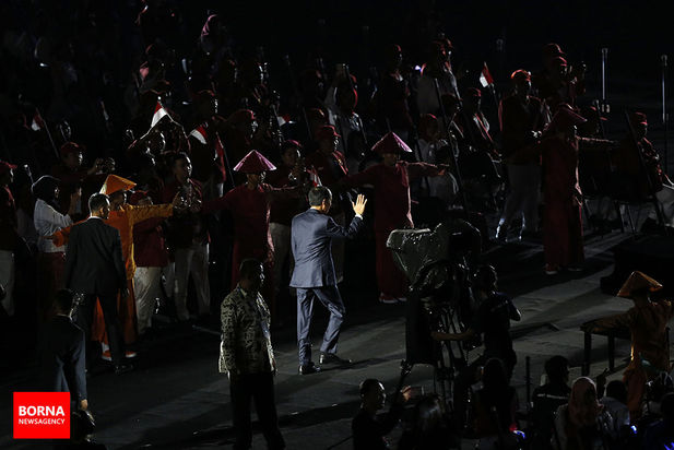 مراسم افتتاحیه بازی های پارا آسیایی جاکارتا 2018 