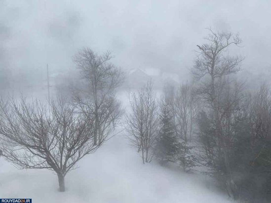 برف و بوران در کانادا