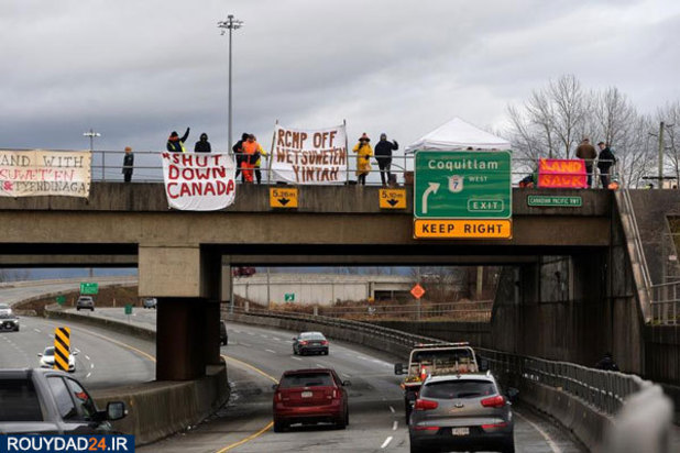 اعتراضات علیه خط لوله گاز در کانادا
