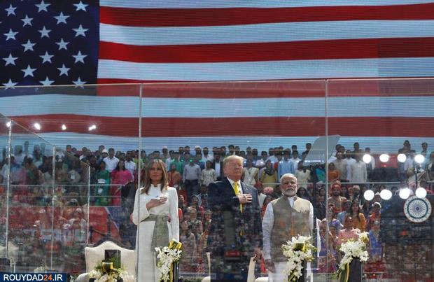 دیدار ترامپ از هند