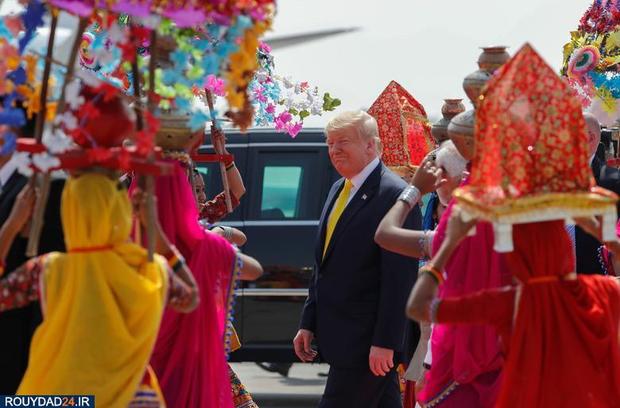 دیدار ترامپ از هند