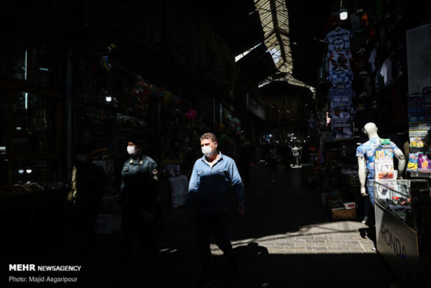 کرونا در بازار تهران