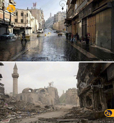 انچه جنگ با حلب کرد