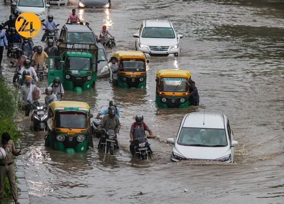 بارش سیل آسا در هند