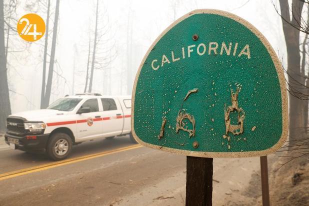 آتش در کالیفرنیا