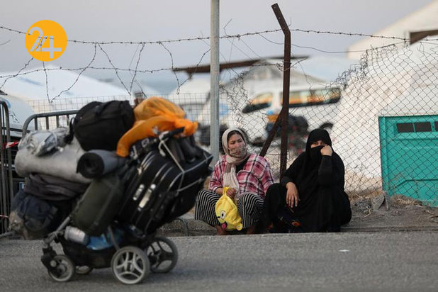 پناهجویان در کمپ‌های موقتی