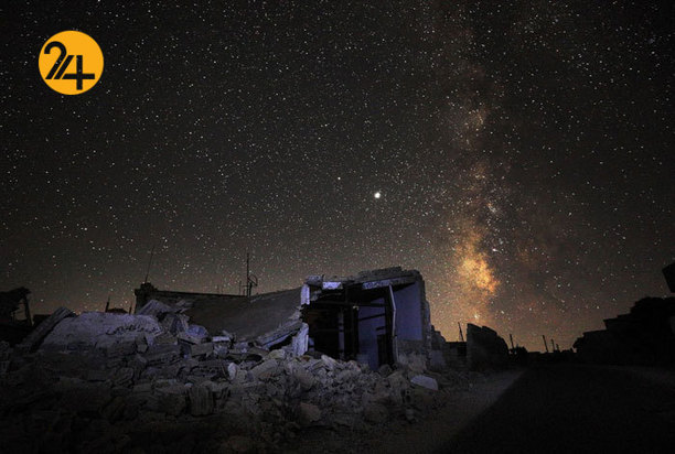 سوریه و آسمان پرستاره