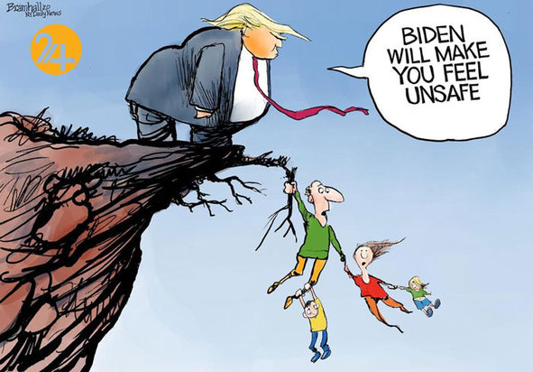 دیدنی‌ترین کاریکاتورهای ترامپ