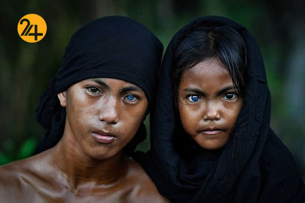 بومیان اندونزی با چشمانی متفاوت
