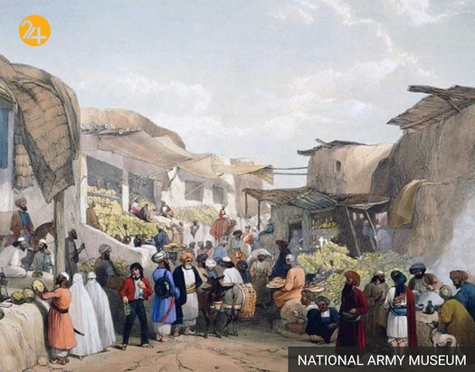 جنگ‌‌های سه‌گانه افغان-انگلیس به روایت نقاشی